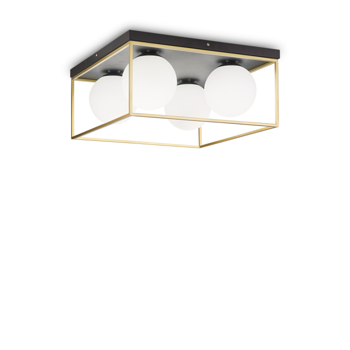 LINGOTTO STROPNA SVJETILJKA PL4 ŽUTA E14