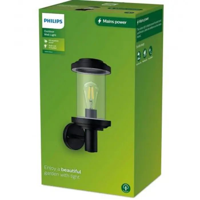 Listra ZIDNA SVJETILJKA WA Max 25W BL HV 06