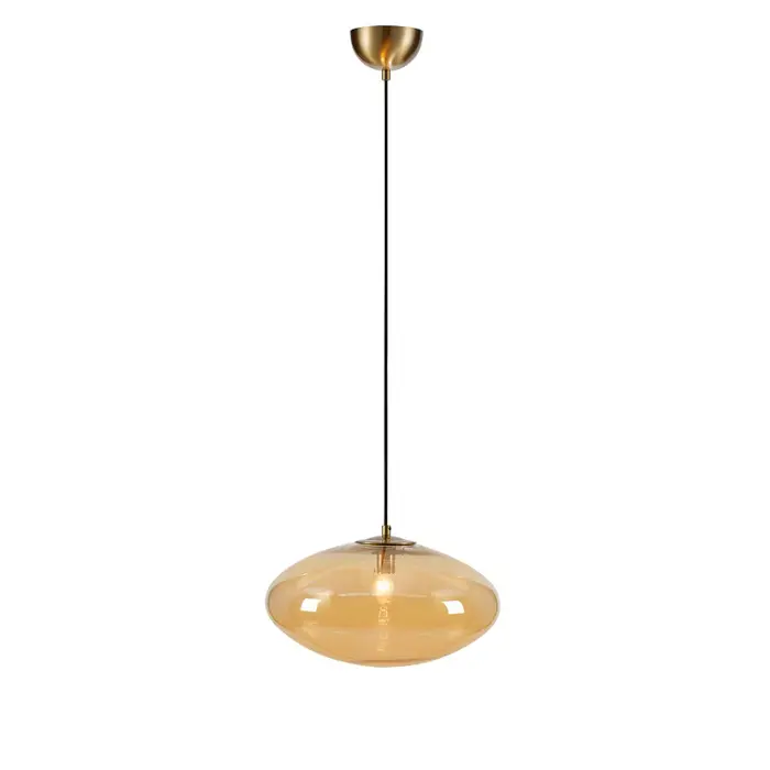 LOCUS VISILICA 1L AMBER/BRASS E14