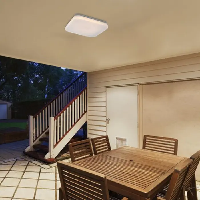 Lowar VANJSKA STROPNA SVJETILJKA LED 18W/BIJELA/IP44/1100lm