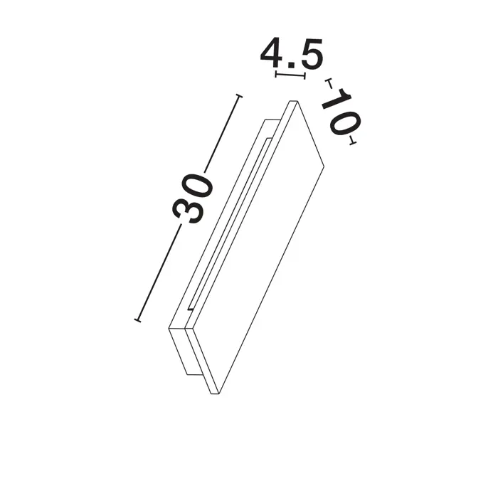 LUNA ZIDNA SVJETILJKA SIVA LED 10 Watt 100-265Volt 536lm
3000K IP65