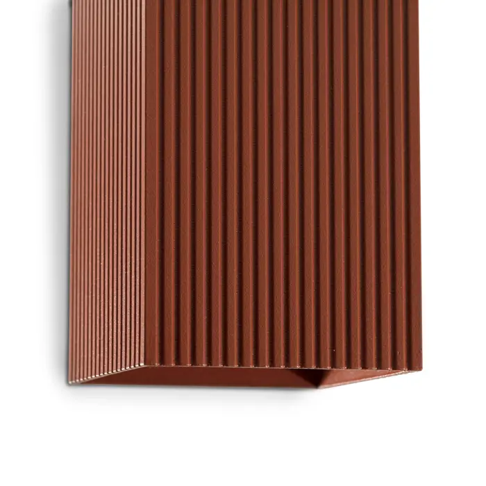 LUNE ZIDNA SVJETILJKA IZBRAZDANA TERRACOTTA 2xGU10