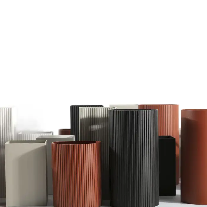 LUNE ZIDNA SVJETILJKA IZBRAZDANA TERRACOTTA 2xGU10