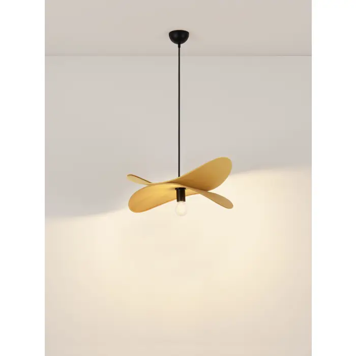 LUVE Visilica Grlo E27 1x12 W IP20 Žuta/Crna