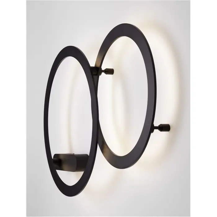 LYB ZIDNA LAMPA LED /3000K/27W/2000Lm/CRNA