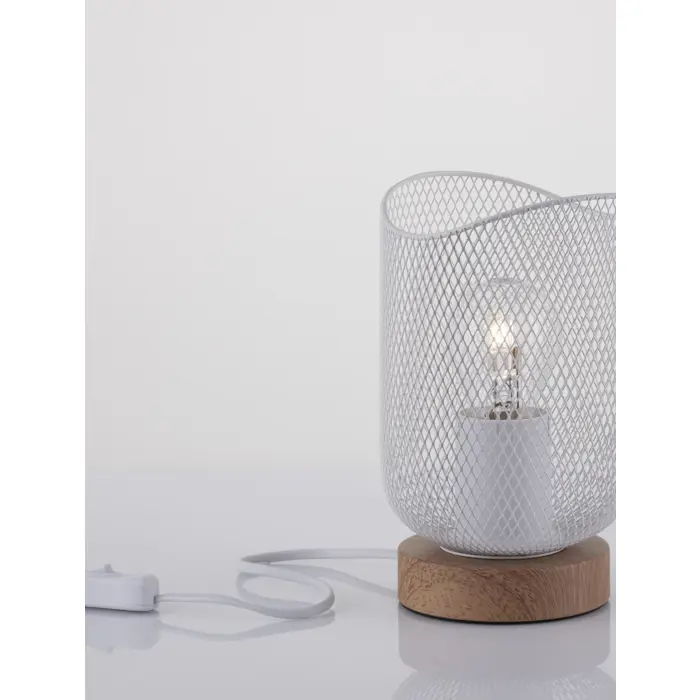 LYRON STOLNA LAMPA E27 IP20/MATT BIJELA