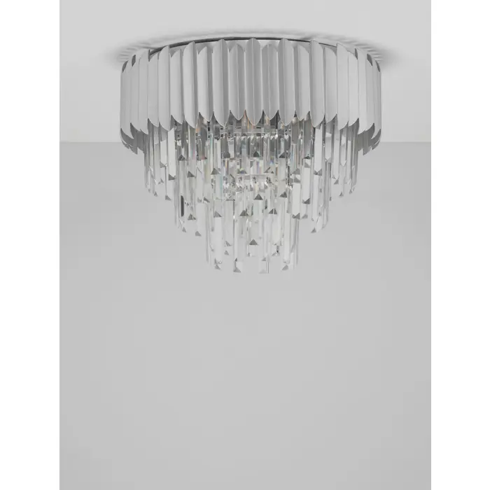 MAGNOLIA PLAFONSKA SVJETILJKA E14 IP20/KROM