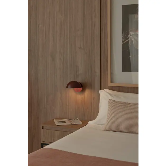 MATILDA ZIDNA LAMPA CRVENA 1xE14