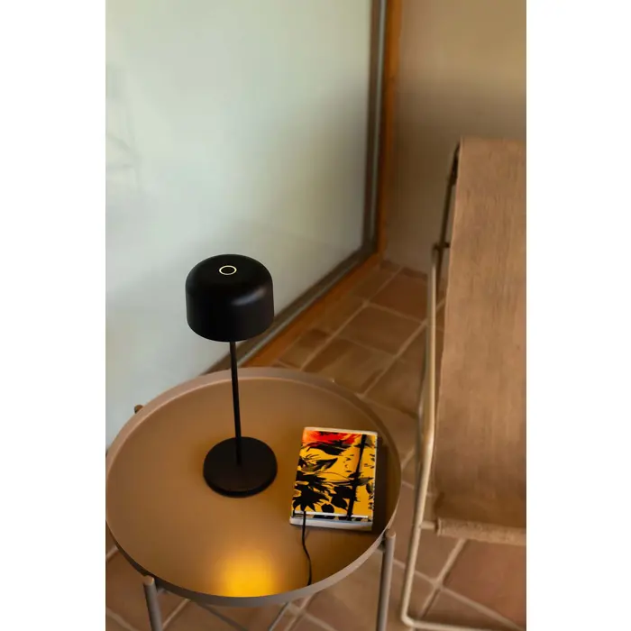 MAVIS 360 BATERIJSKA STOLNA SVJETILJKA 3W 2700K CRNA