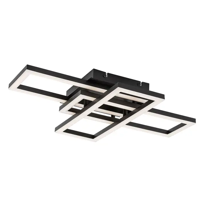 Mereni PLAFONSKA SVJETILJKA LED 40W/CRNA/IP20/2560lm