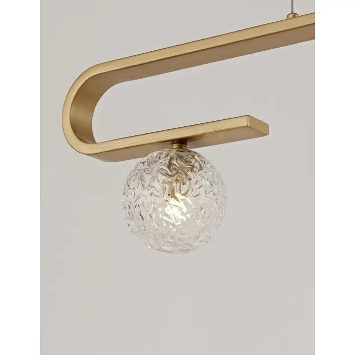 MIRANO VISILICA G9 /IP20/MESING ZLATNA