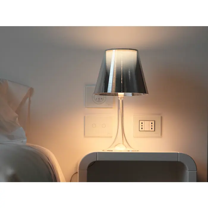 MISS K STOLNA SVJETILJKA SREBRNA E27 100W IP20