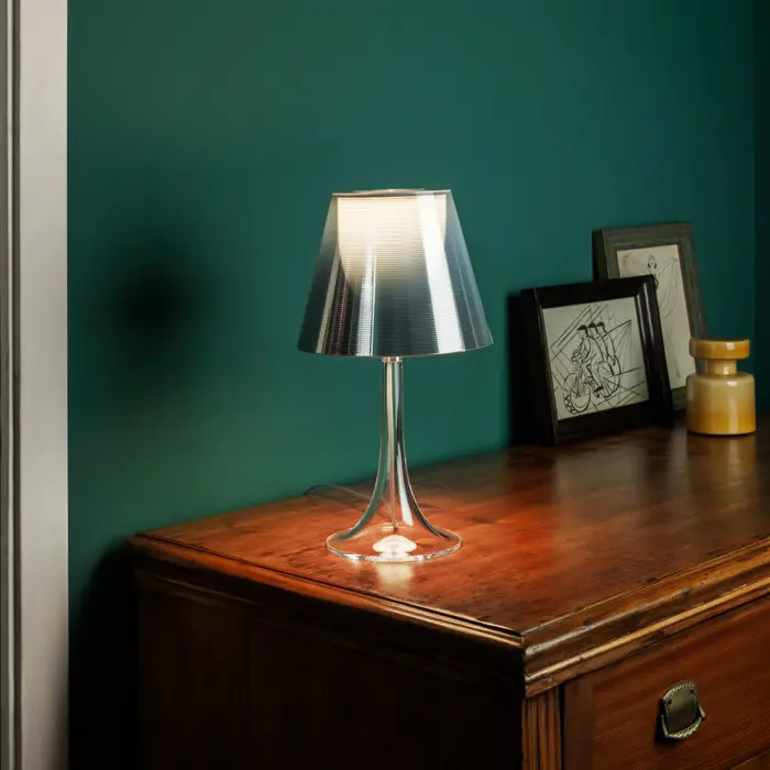 MISS K STOLNA SVJETILJKA SREBRNA E27 100W IP20