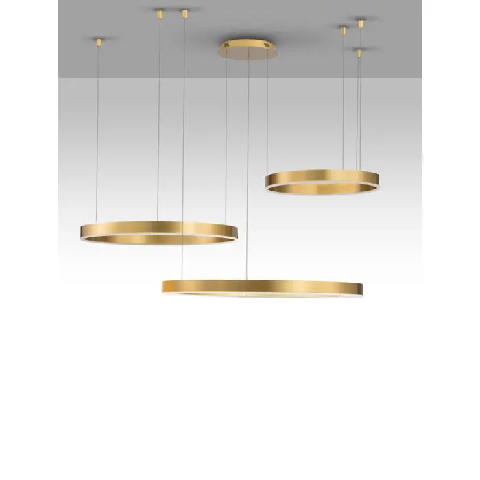 MOTIF VISILICA LED 140W/3000K/7840lm/DIMM/IP20/ZLATNA