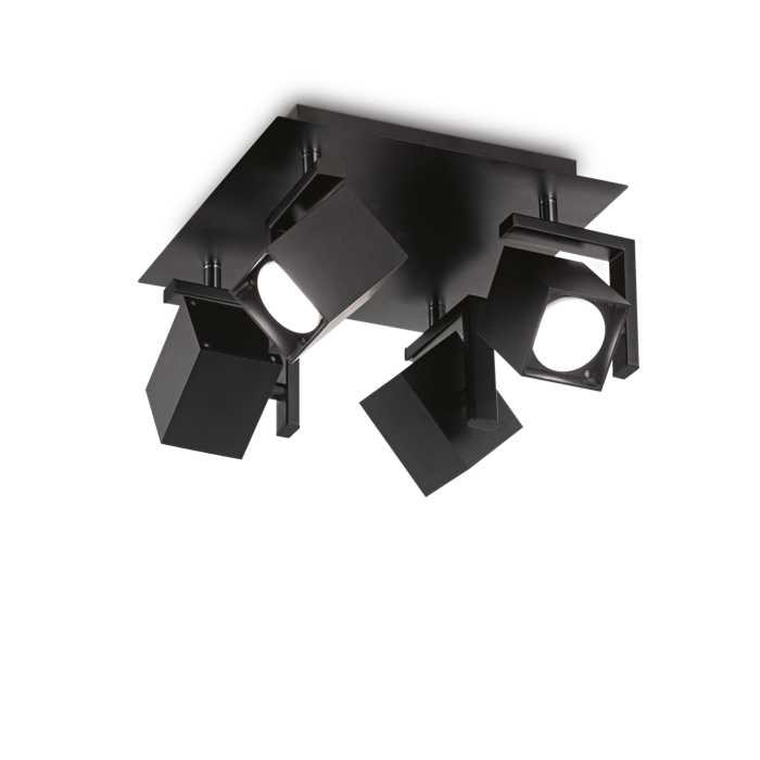 MOUSE STROPNA SVJETILJKA PL4 CRNA GU10