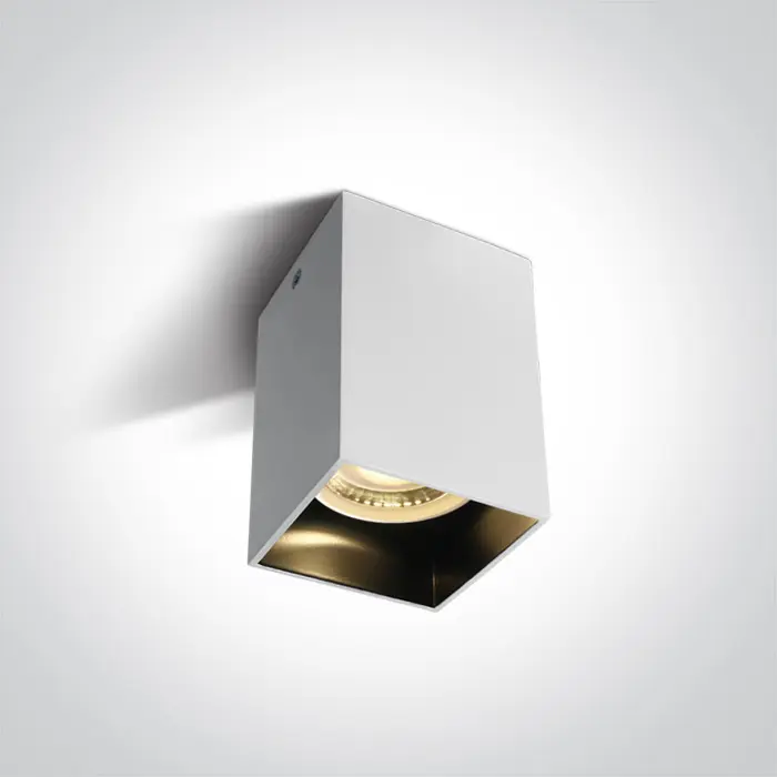 NADGRADNA SVJETILJKA MR16/GU10 KOCKASTA BIJELA