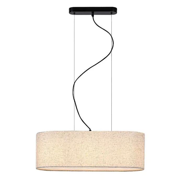 NARMIN VISILICA E27 3x MAX 40W/MAT CRNA/IP20