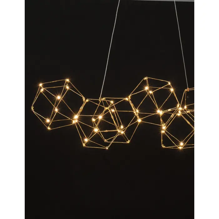 NEBULA VISILICA LED 33,6W/3000K/2711lm/IP20/ZLATNA