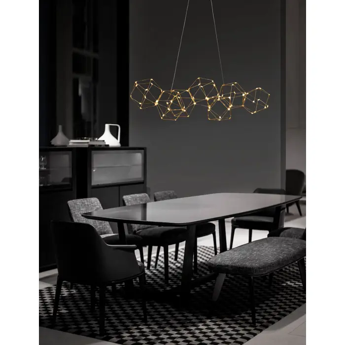 NEBULA VISILICA LED 33,6W/3000K/2711lm/IP20/ZLATNA