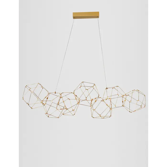 NEBULA VISILICA LED 33,6W/3000K/2711lm/IP20/ZLATNA