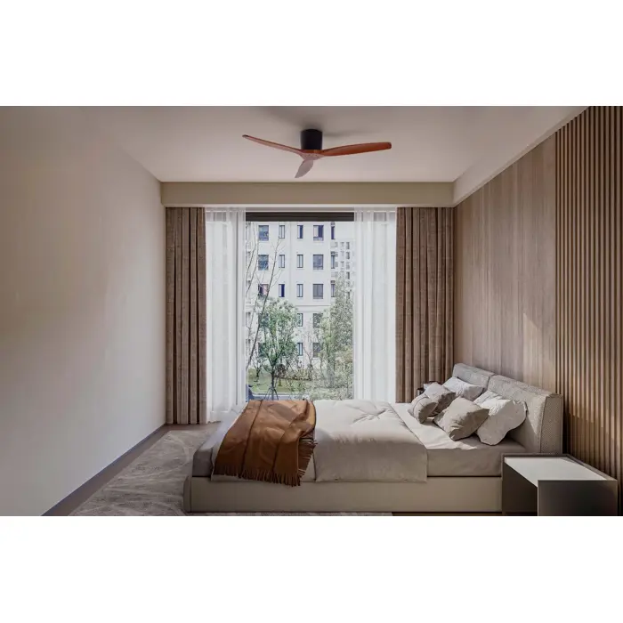 NINEMIA PLAFONSKI VENTILATOR CRNA &
TAMNO DRVO 40W 220-240V IP20