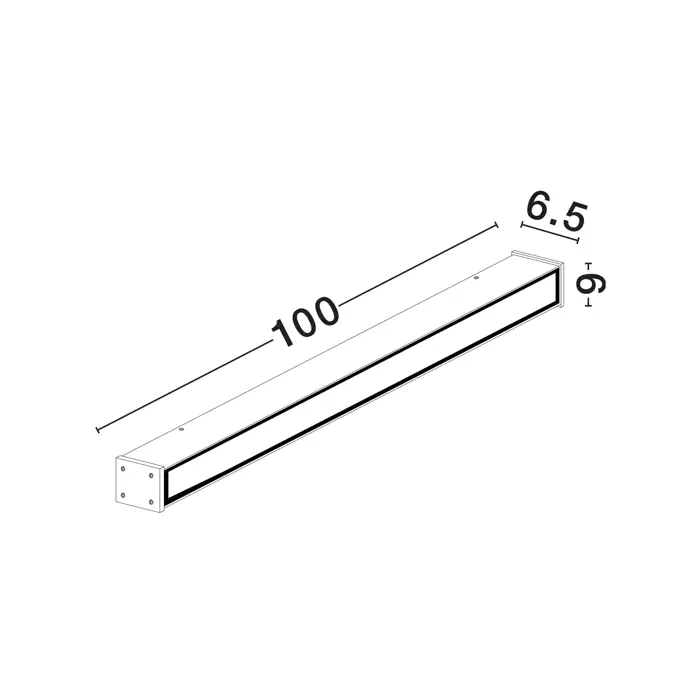 NOVA STROPNA/ZIDNA SVJETILJKA
LED/36W 220-240 Volt 1579lm
3000K IP65