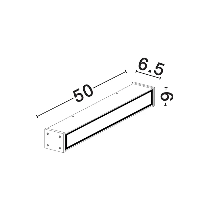 NOVA ZIDNA SVJETILJKA CRNA
LED 21 Watt 220-240 Volt 974lm
3000K IP65