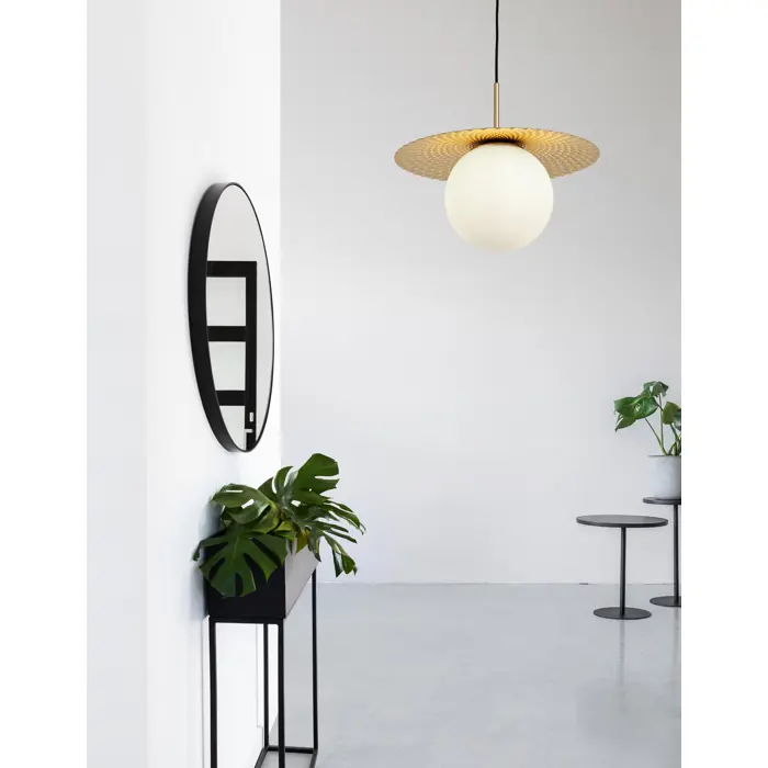 OBBIT VISILICA E27 /IP20/ZLATNA