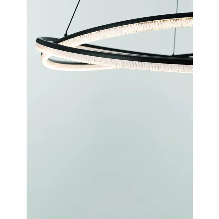 OFELIA VISILICA LED/3000K/68W/5637Lm/CRNA