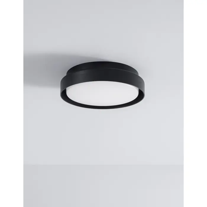 OLIVER VANJSKA ZIDNA SVJETILJKA LED 20W/3000K/1550lm/IP65/CRNA