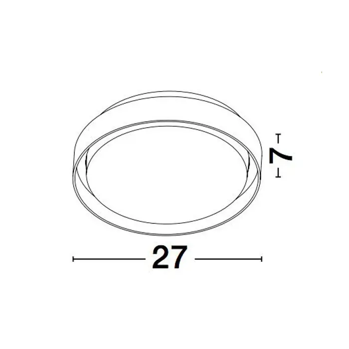 OLIVER VANJSKA ZIDNA SVJETILJKA LED 20W/3000K/1550lm/IP65/CRNA
