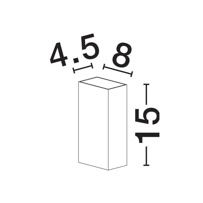 ORION ZID,SVJETI.WHITE 220-240 Volt 161lm 3000K IP54