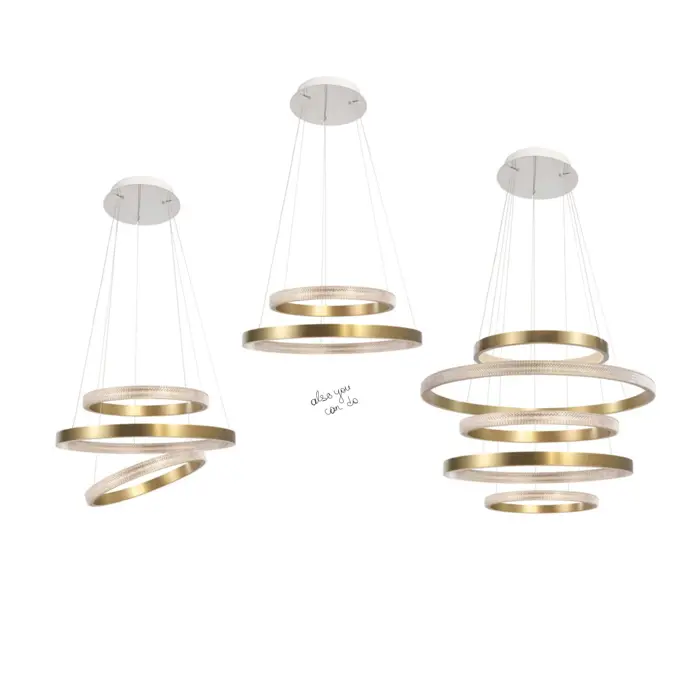 ORLANDO VISILICA LED 30W/3000K/1650lm/IP20/ANTIQUE MESING