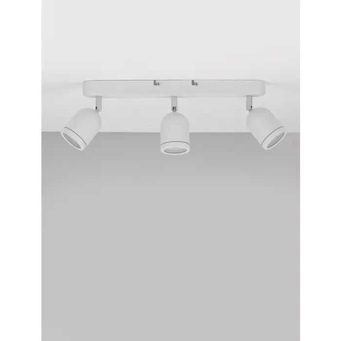 ORSON PLAFONSKA LAMPA GU10 IP20/BIJELA 3X