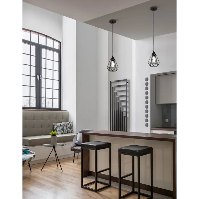 PAOLO VISILICA E27 /IP20/CRNA