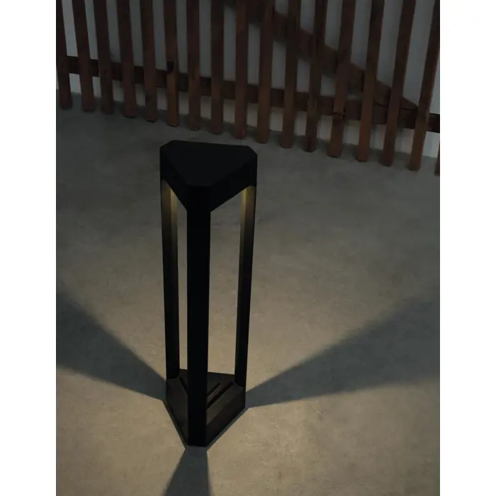 PAX VANJSKA STAJAĆA SVJETILJKA LED 9W/3000K/715lm/IP54/CRNA