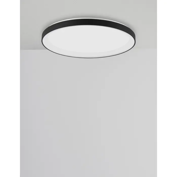 PERTINO PLAFONSKA SVJETILJKA LED 30W/3000K/1785lm/DIMM/IP20/CRNA