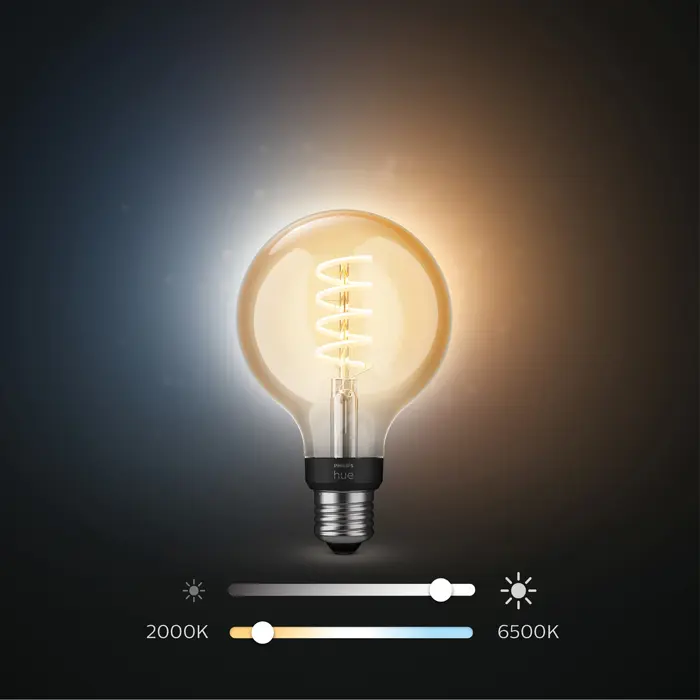 Philips Hue AMBIANCE LED E27 7W 2200-4500K 550 Lumen