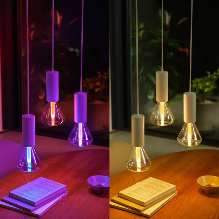PHILIPS HUE PAMETNA ŽARULJA LG TROKUT E27 RGB + BIJELO SVJETLO
