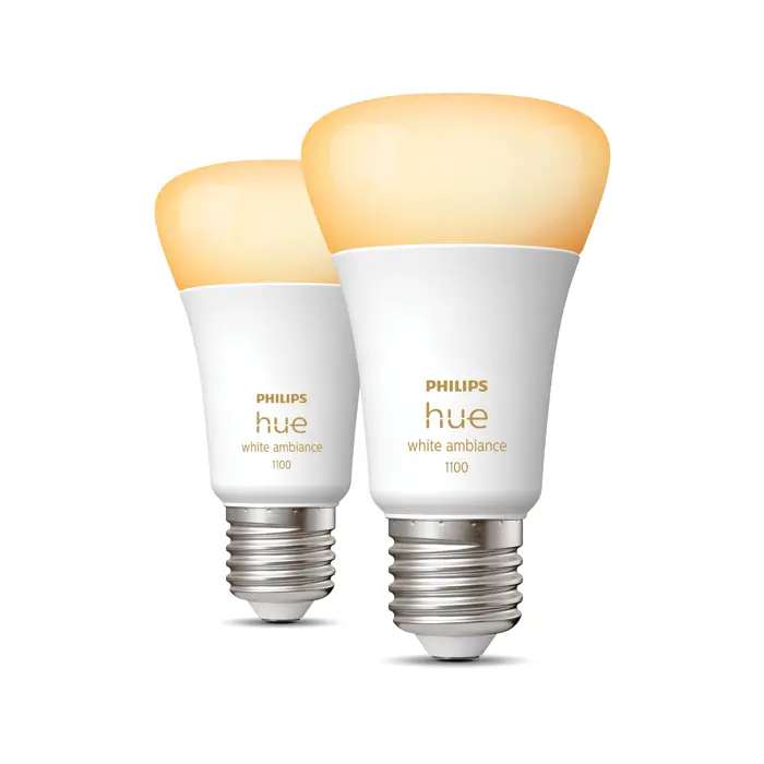 Philips Hue AMBIANCE PAMETNA ŽARULJA LED 2×E27/2200 - 6500K/1100lm PRIGUŠIVA