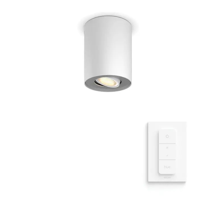 PHILIPS PILLAR HUE NADGRADNA SVJETILJKA BIJELA 1X4.2W 2200-6500K + DALJINSKI