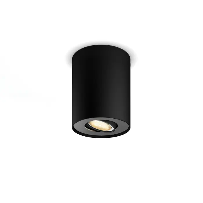 PHILIPS PILLAR HUE NADGRADNA SVJETILJKA CRNA 1X4.2W 2200-6500K