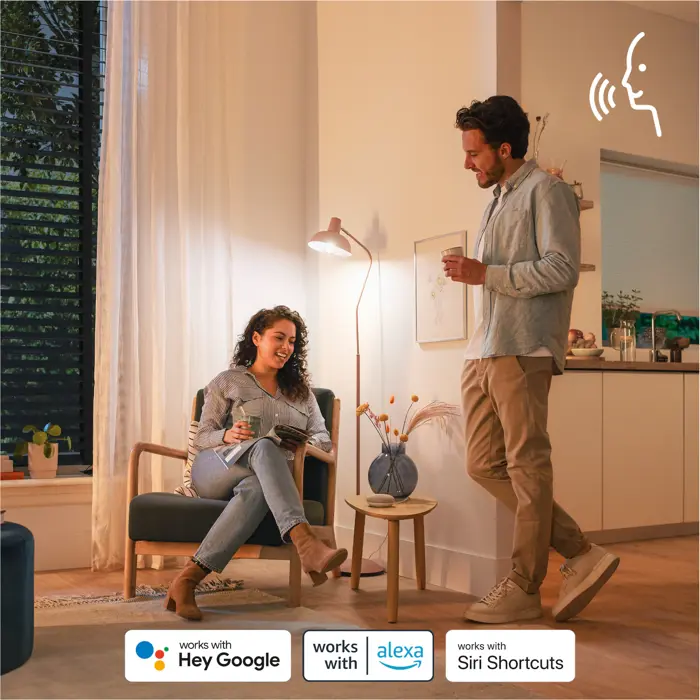 PHILIPS SMART ŽARULJA WFB 50W GU10 GLASS 927-65 TW 2PF/6