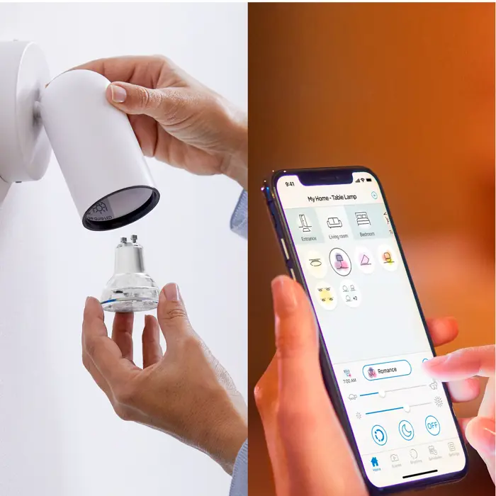 PHILIPS SMART ŽARULJA WFB 50W GU10 GLASS 927-65 TW 2PF/6