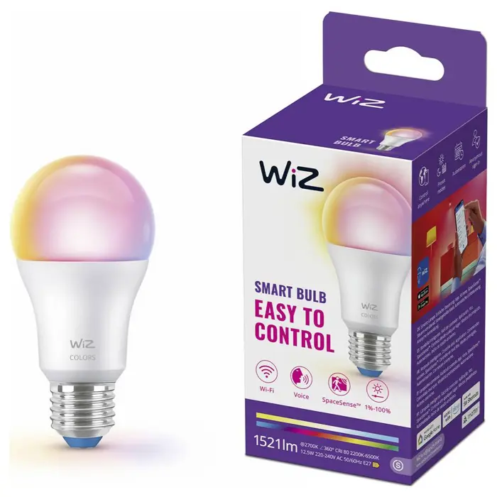PHILIPS WIZ PAMETNA ŽARULJA WI-FI BLE 100W A60 E27 RGB