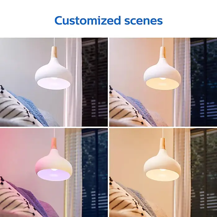 PHILIPS WIZ SMART ŽARULJA 2x WFB 40W C37 E14 RGB+2200-6500K