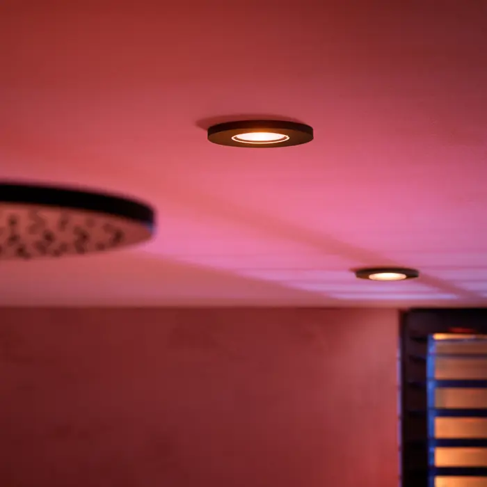 PHILIPS XAMENTOHUE UGRADBENA SVJETILJKA CRNA 1X4.2W RGBW