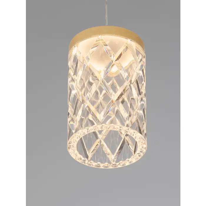 PHOS LED VISILICA ZLATNA 6W IP20 3000K