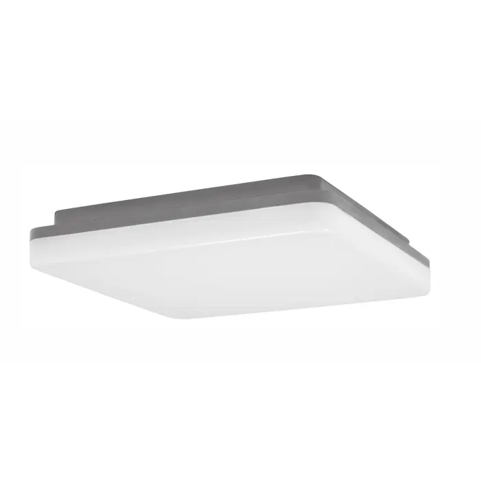 PLAFONJERA TOMMY LED 24W/3000K/1920lm/28x28x6cm/ IP54 ANTRACIT