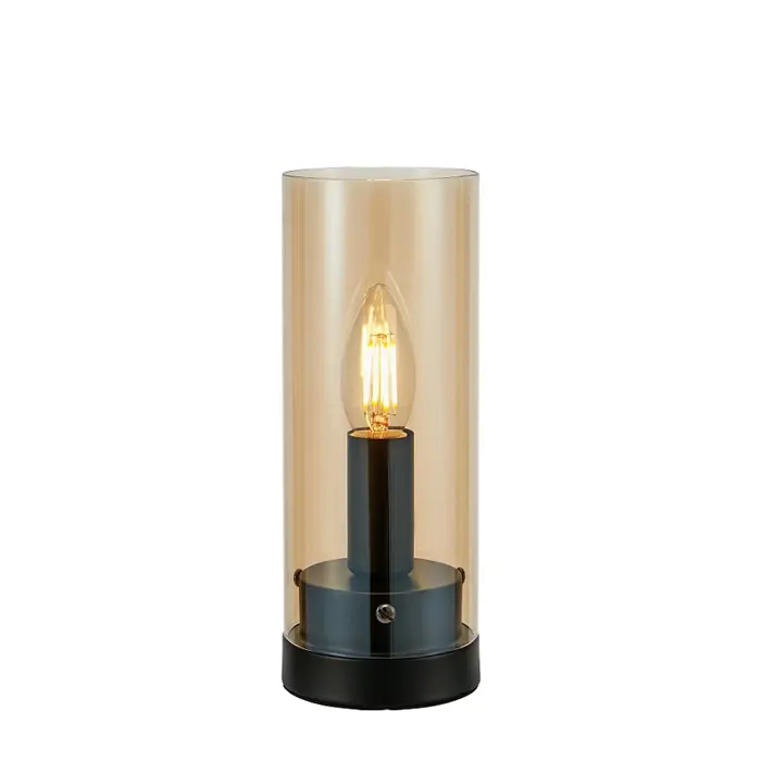 post-stolna-lampa-1l-9cm-blackplated-amber-e14-59529-01051882.webp